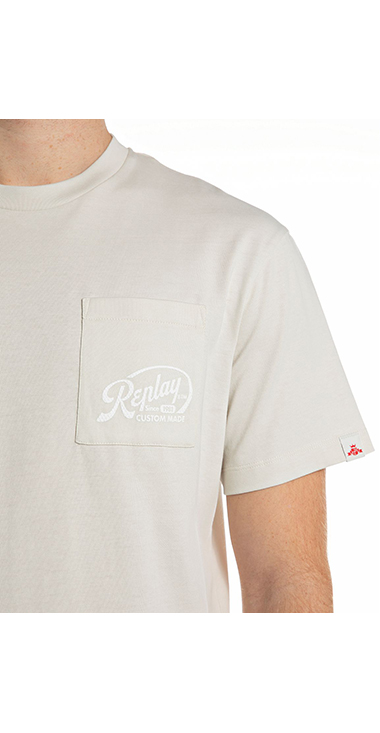 リラックスフィット コットンジャージープリント Tシャツ 詳細画像